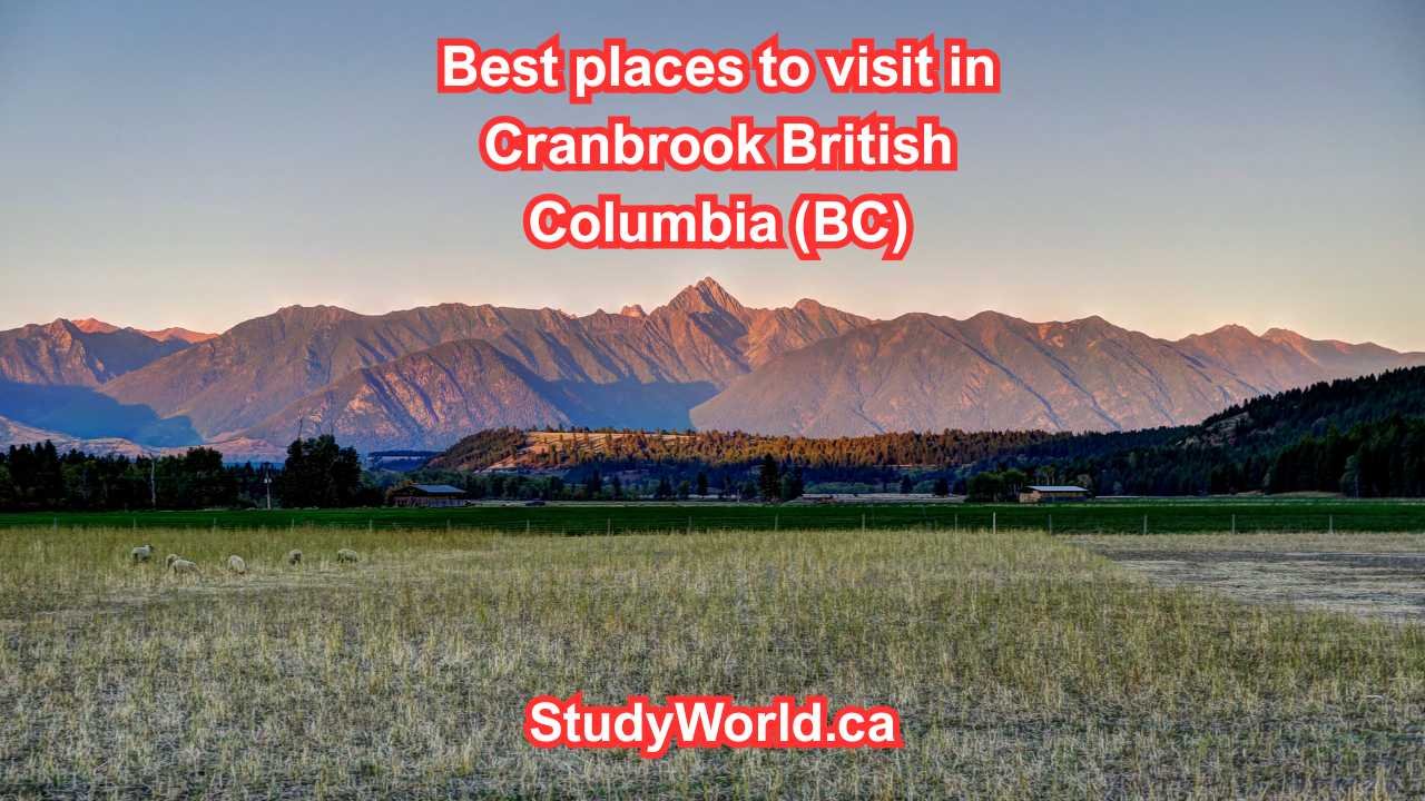 Best places to visit in Cranbrook British Columbia (BC)