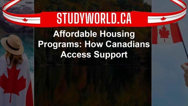 Affordable Housing Programs: How Canadians Access Support
