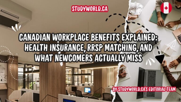 Canadian Workplace Benefits Explained Health Insurance, RRSP Matching, and What Newcomers Actually Miss