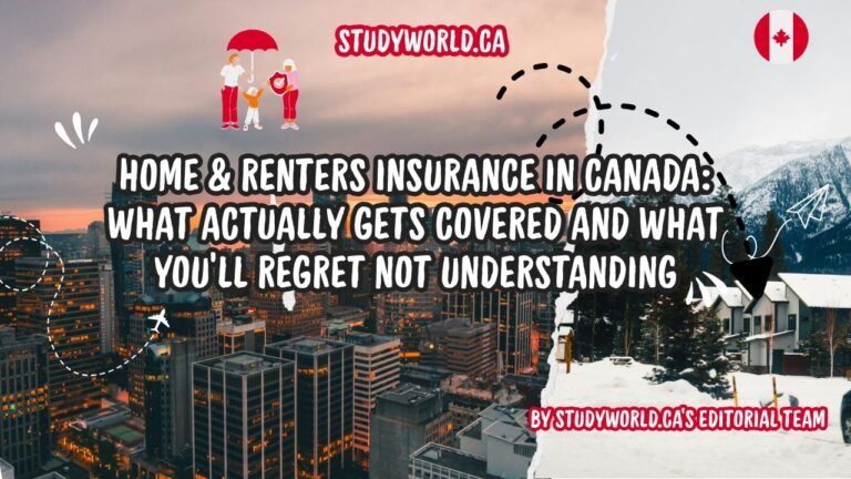 Home & Renters Insurance in Canada What Actually Gets Covered and What You will Regret Not Understanding