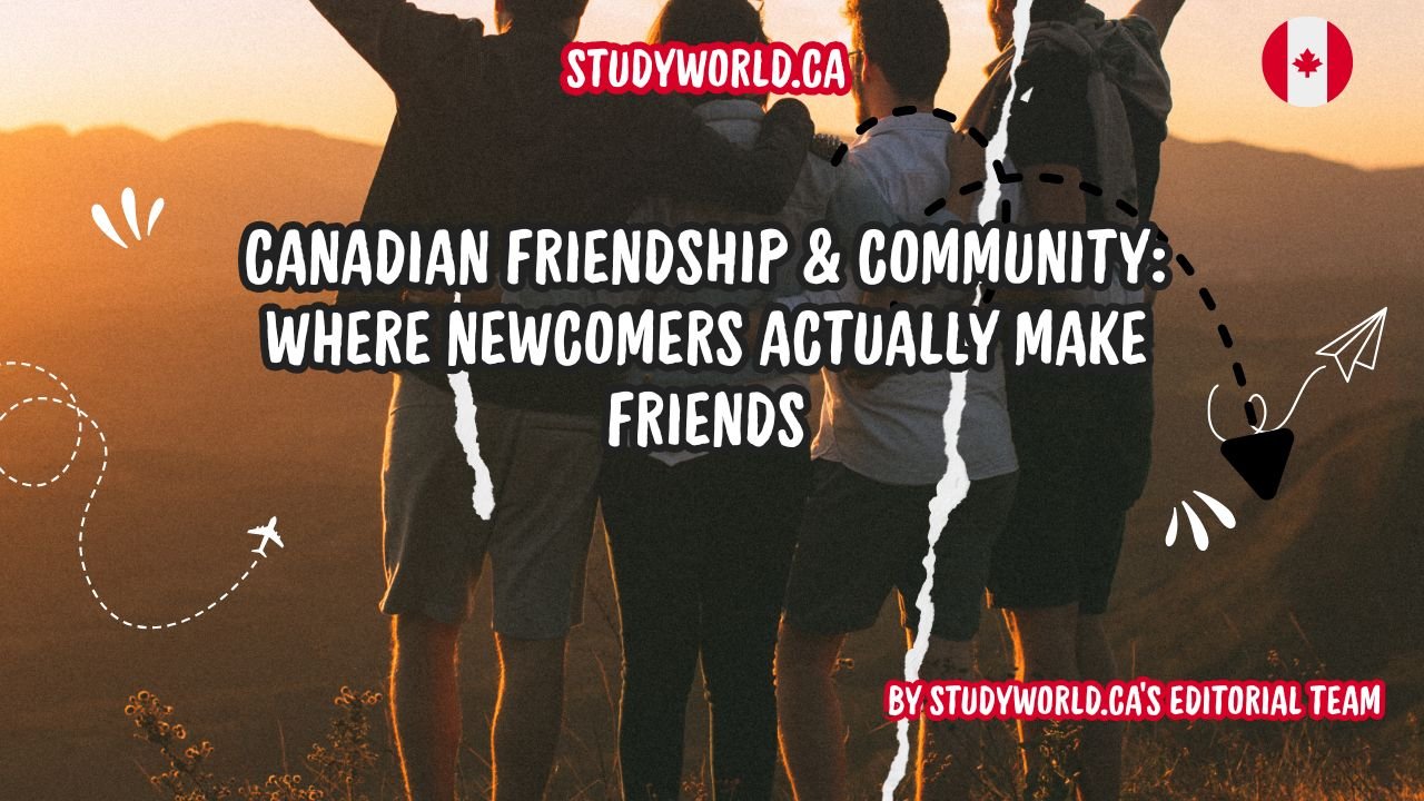 Canadian Friendship & Community Where Newcomers Actually Make Friends